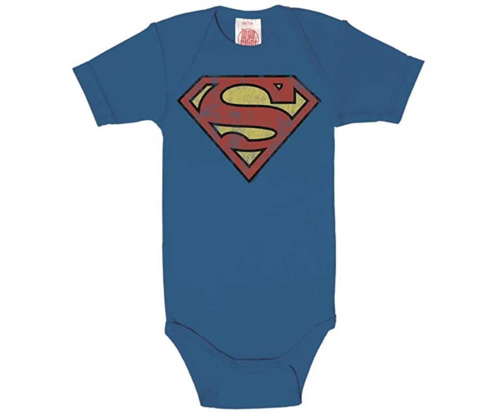migliori tutine neonati - supereroi - maschio - superman